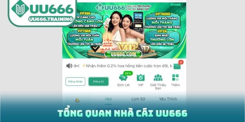 Tổng quan nhà cái UU666